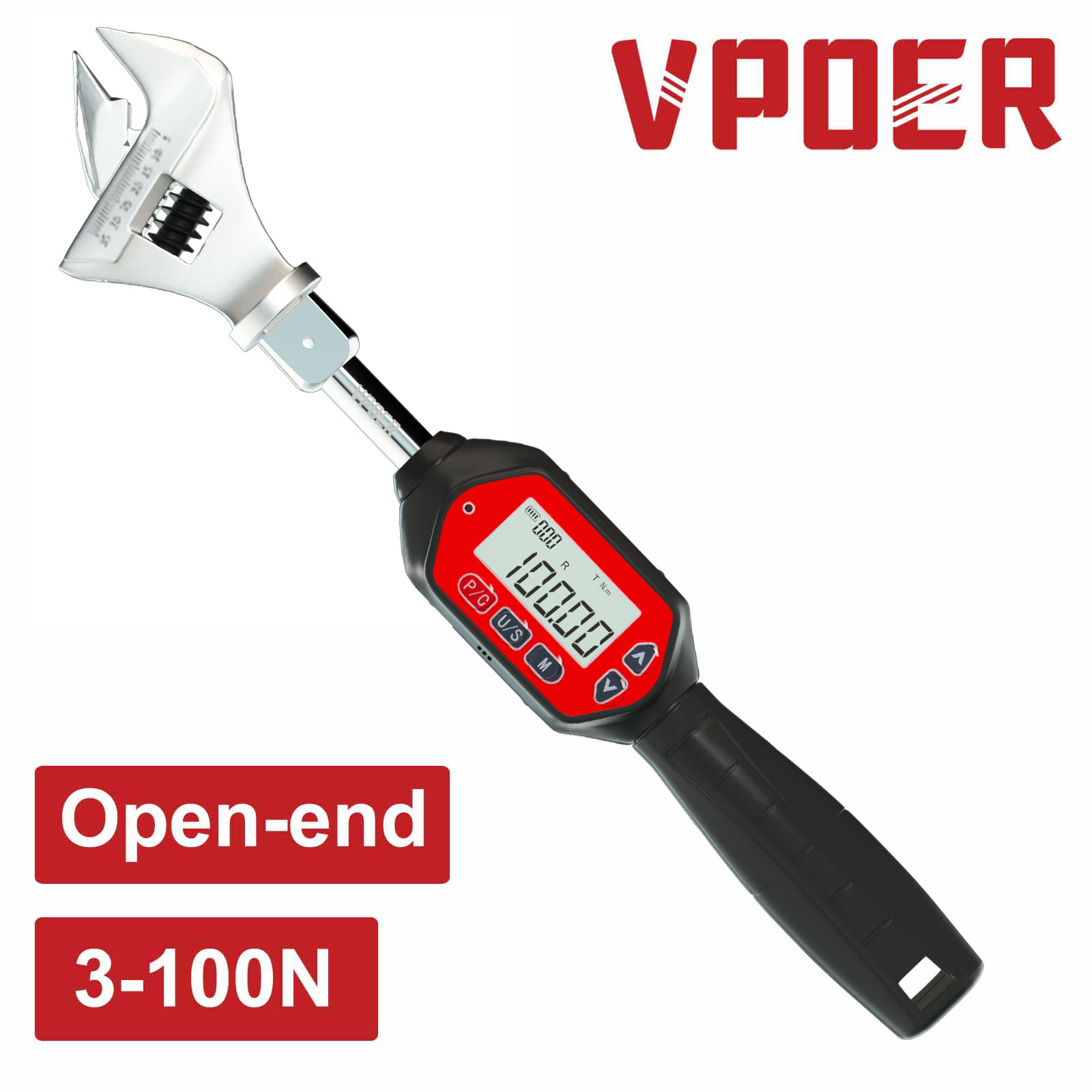 Torque Wrench Digital - Adjustable 3-100 Nm Digital Torque Wrench