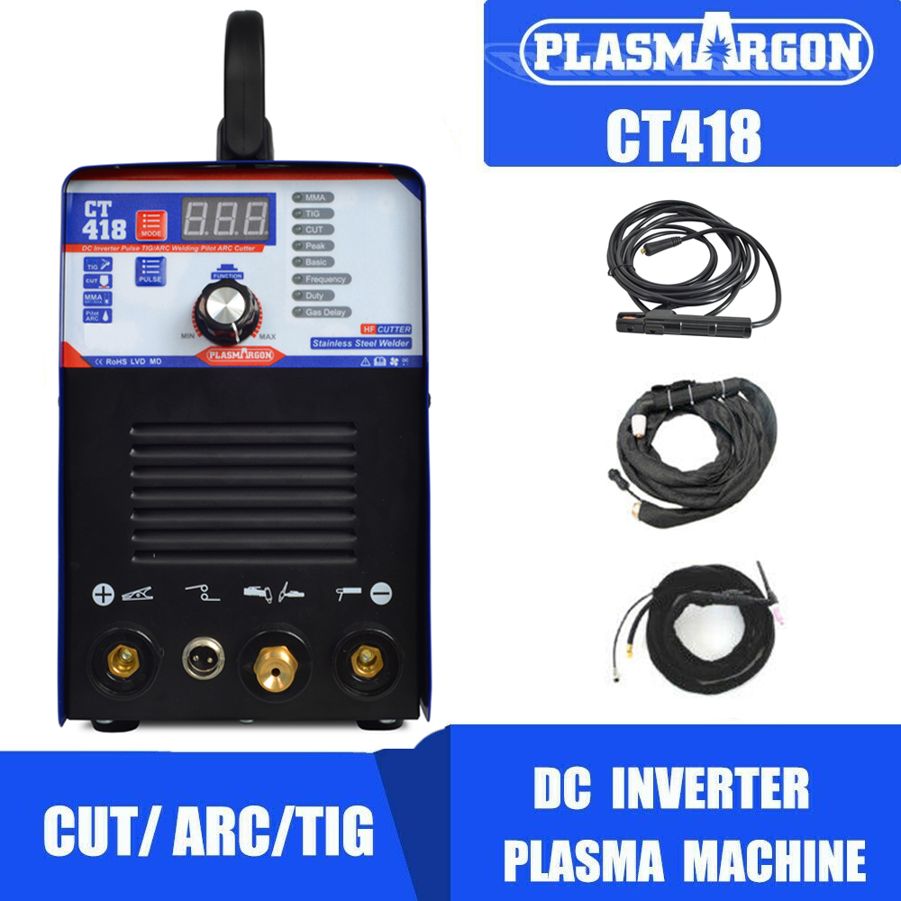Tig Welder Machine - Plasma Cutter Tig Welder CT418 Semi-automatic