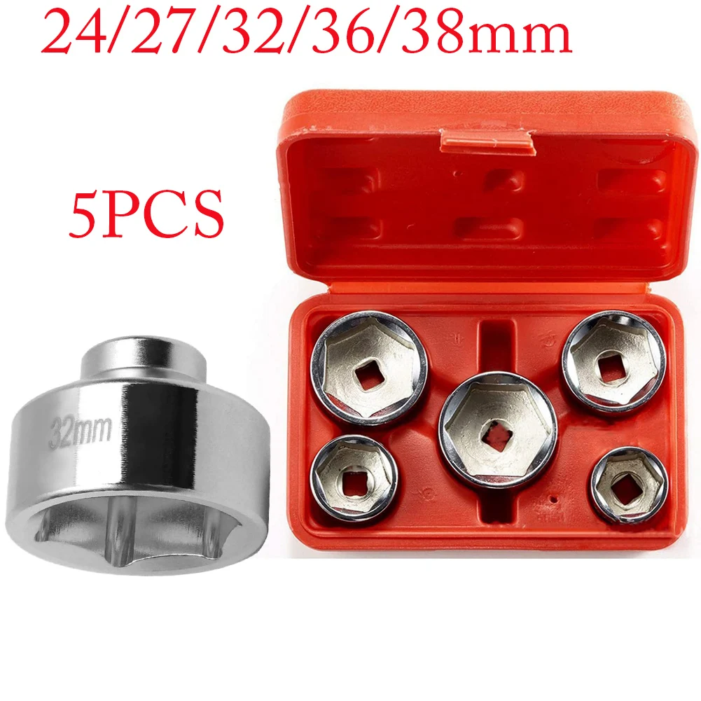 5PCS Oil Filter Cap Wrench Set - Oil Filter Wrench recension och pris