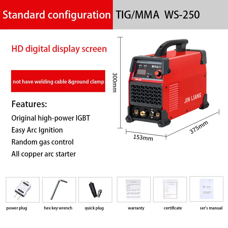 220V Multifunctional Stainless - Tig Welder Machine recension och pris