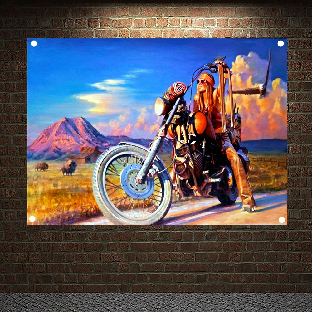 Eagle Easy Rider Vintage Decor - Auto Repair Shop Banners recension och pris