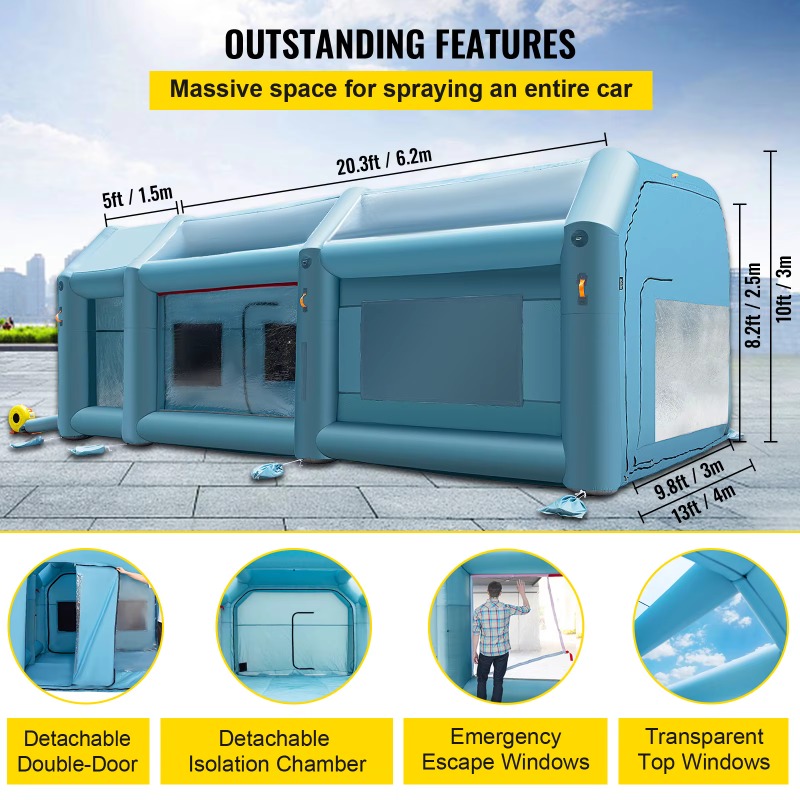 【Hot】 Inflatable Paint Booth C - Inflatable Paint Booth recension och pris