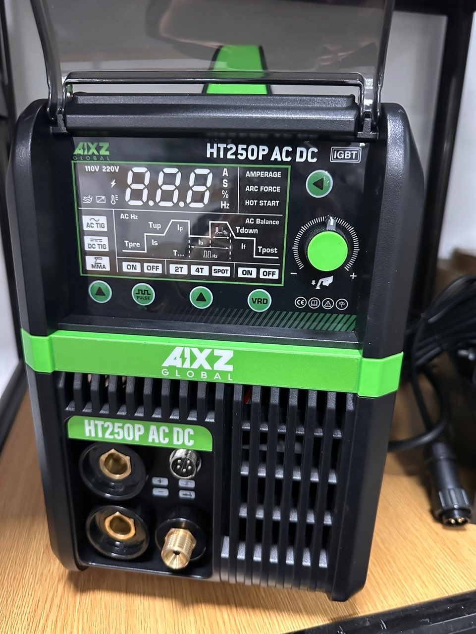 TIG250ACDC PULSE LCD IGBT Inve - Tig Welder Machine recension och pris