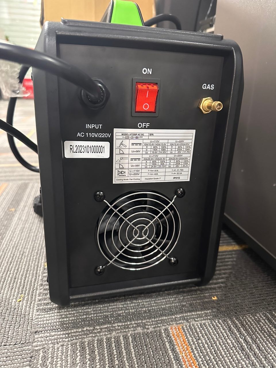 TIG250ACDC PULSE LCD IGBT Inve - Tig Welder Machine recension och pris