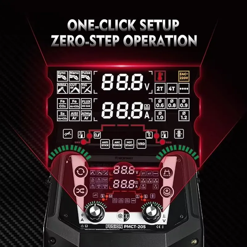LEVIN FUSION PMCT-205 6-in-1 V - Tig Welder Machine recension och pris