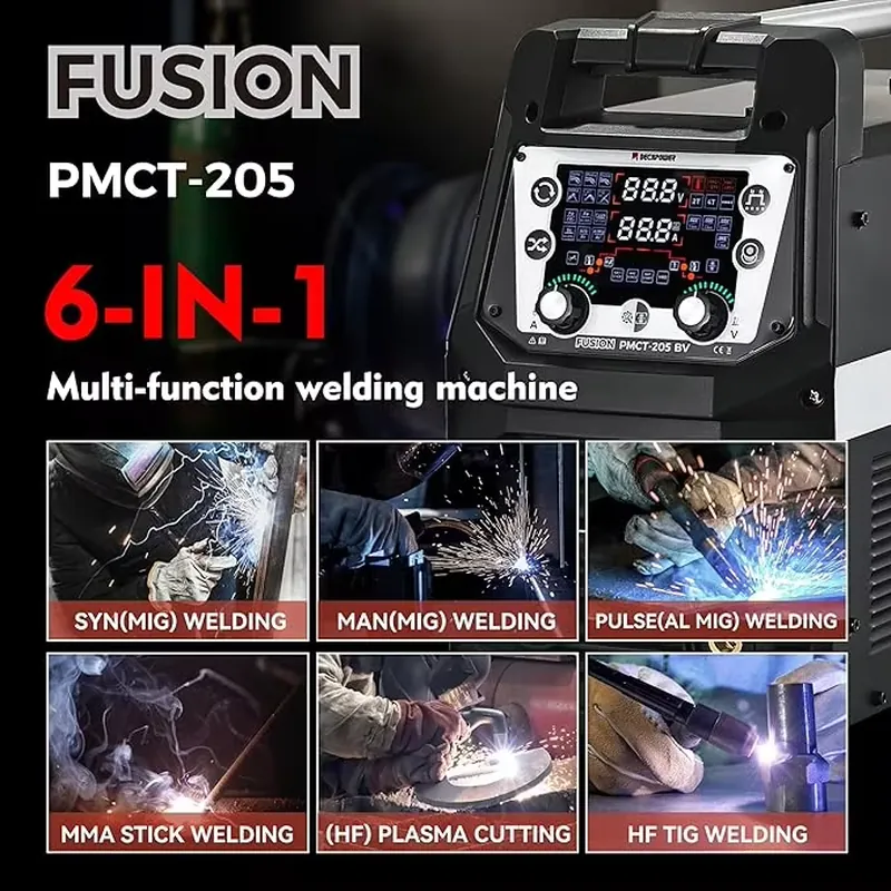 LEVIN FUSION PMCT-205 6-in-1 V - Tig Welder Machine recension och pris