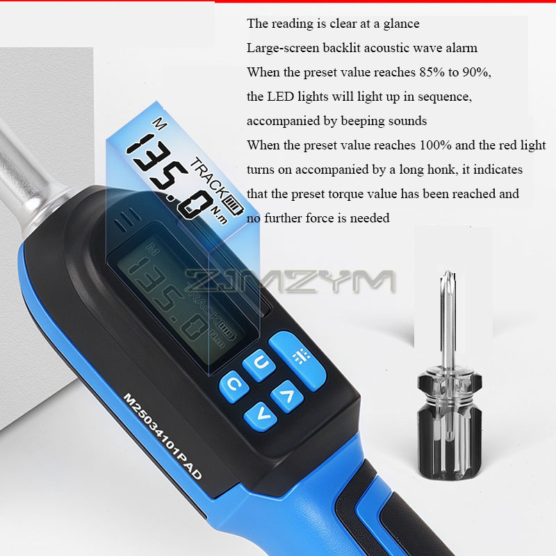 Accurate to ±2% Digital Torque - Torque Wrench Digital recension och pris
