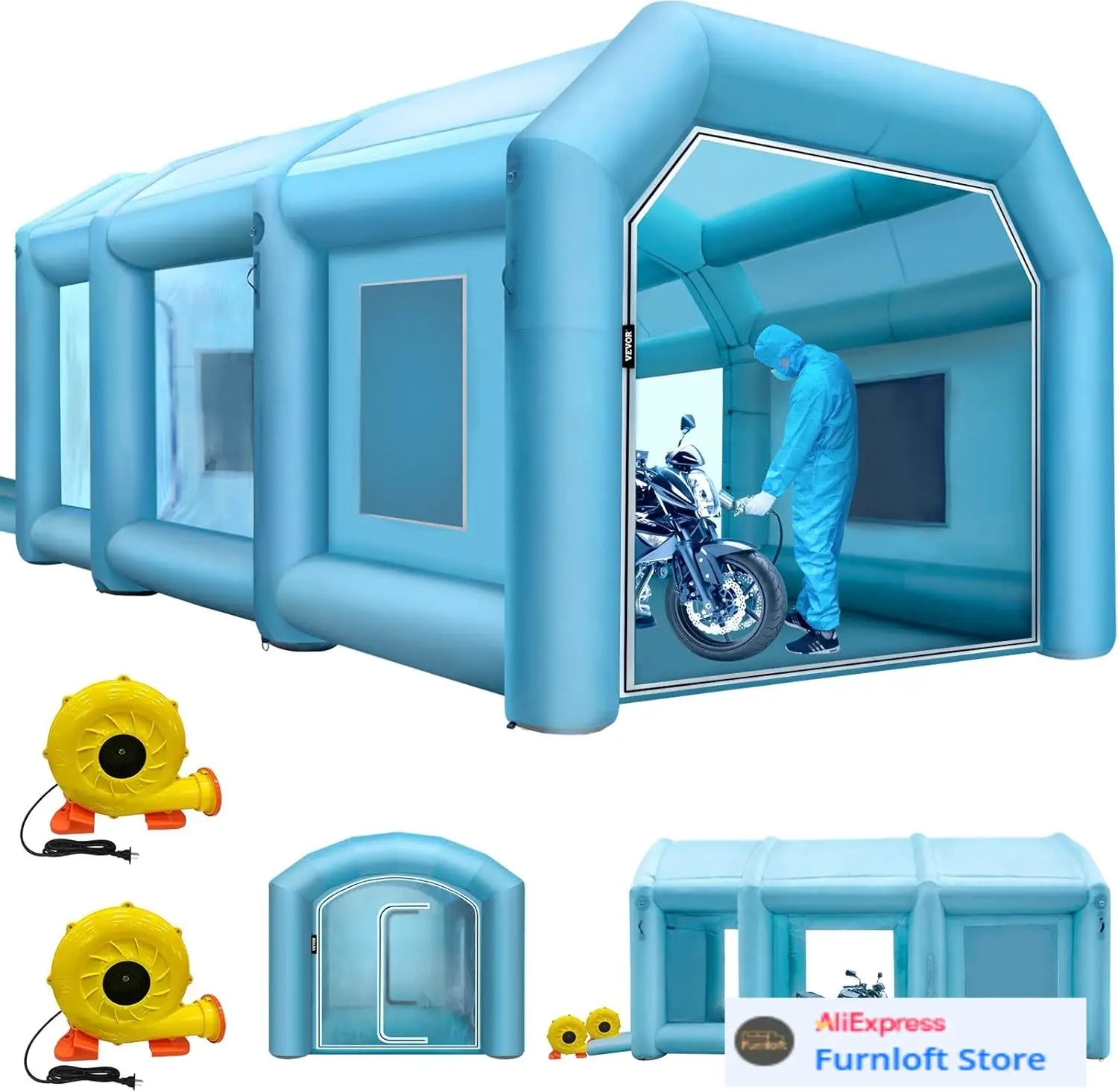 Inflatable Paint Booth, 29.5x1 - Inflatable Paint Booth recension och pris