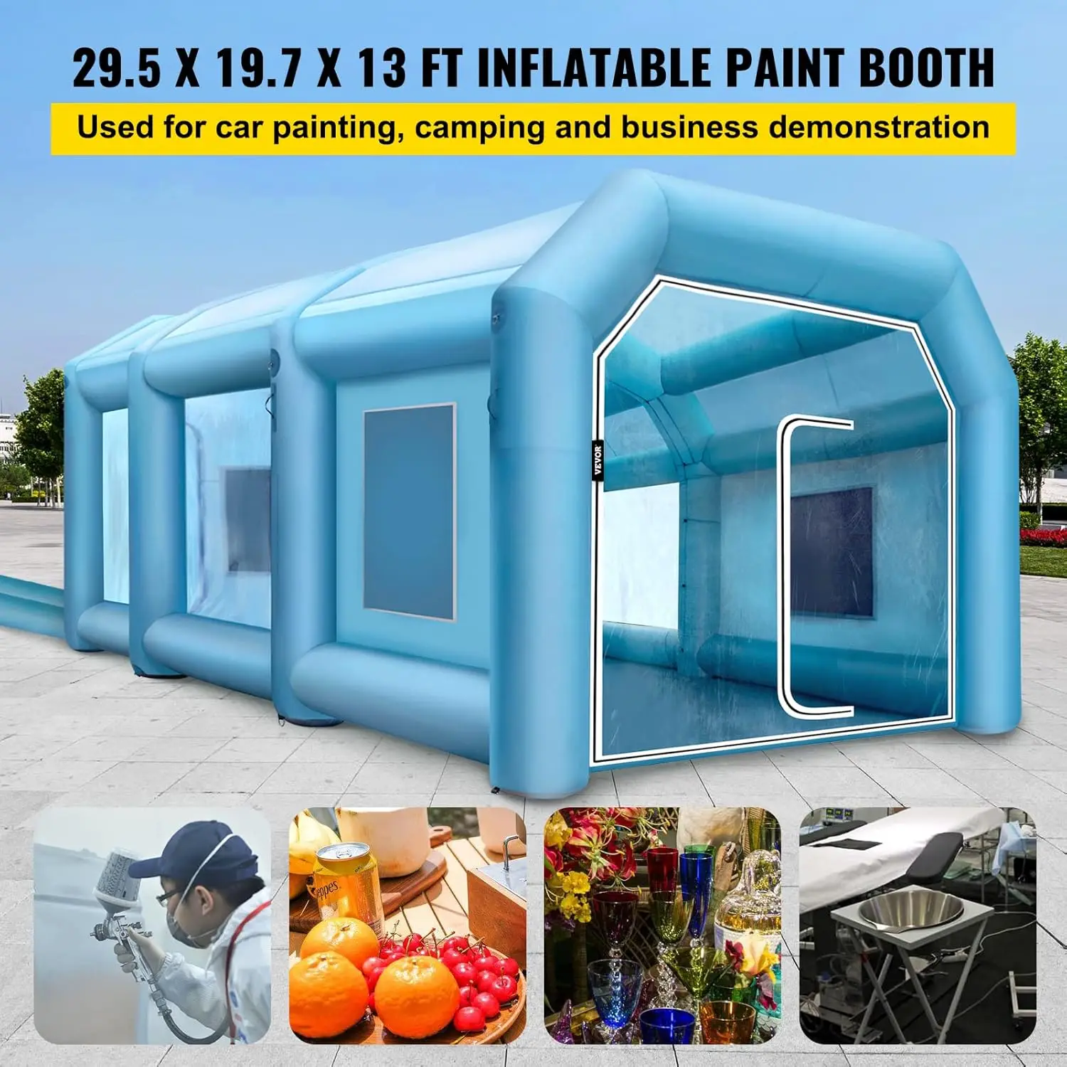 Inflatable Paint Booth, 29.5x1 - Inflatable Paint Booth recension och pris