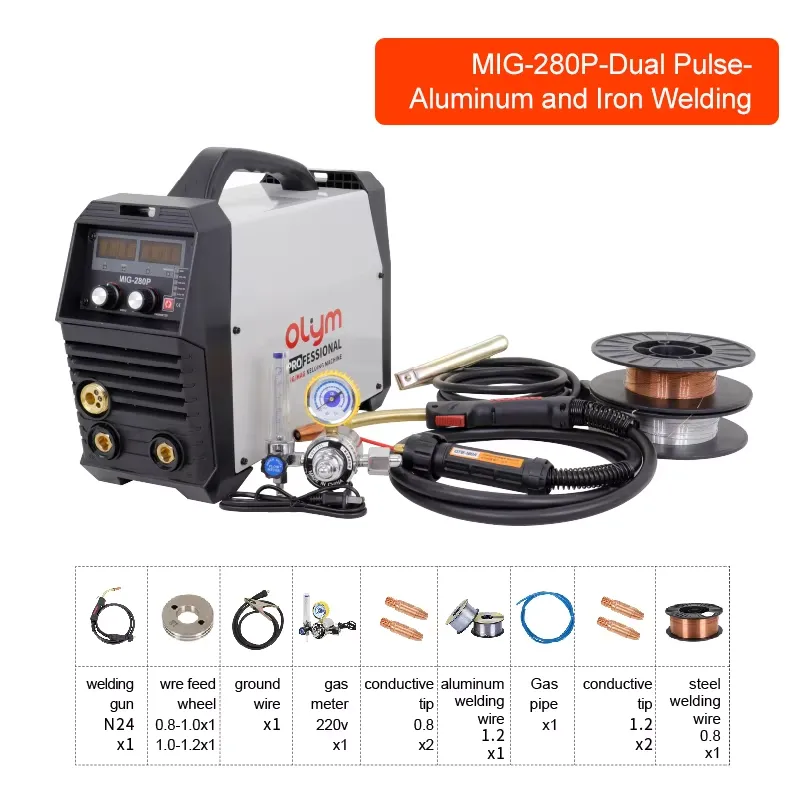 MIG 280 Pulse Inverter Welder  - Tig Welder Machine recension och pris