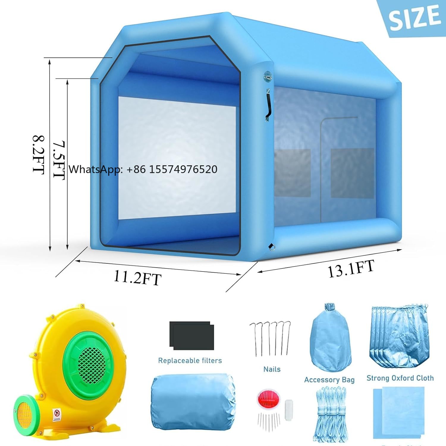 2026 - Custom-made giant white - Inflatable Paint Booth recension och pris